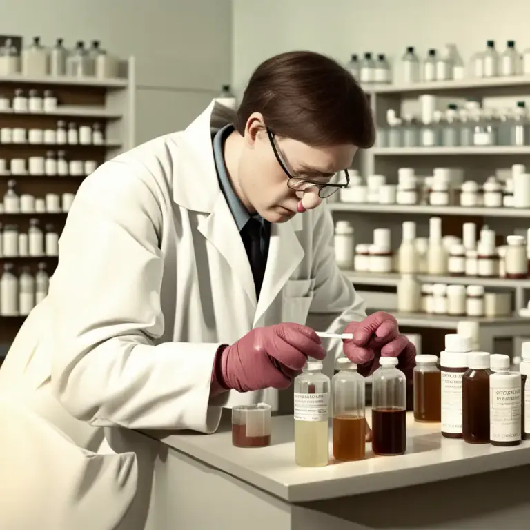 Visual representation of "mixture" - A medicinal product in a liquid form that contains several ingredients