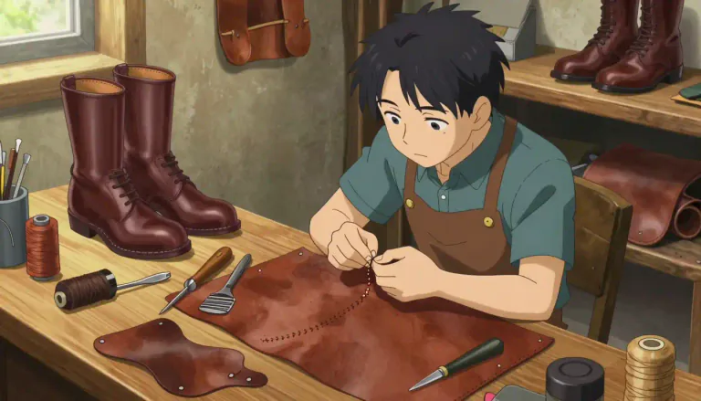 Visual representation of "bootmaker" - A person who makes boots, especially custom or specialized footwear.
