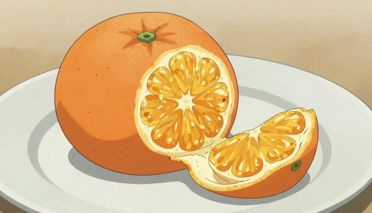 Visual representation of "satsuma" - A type of small, sweet, and easy-to-peel citrus fruit, similar to a mandarin, typically seedless.