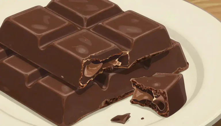 Visual representation of "chocolate" - A sweet dark brown food usually eaten as a candy or used as a flavoring