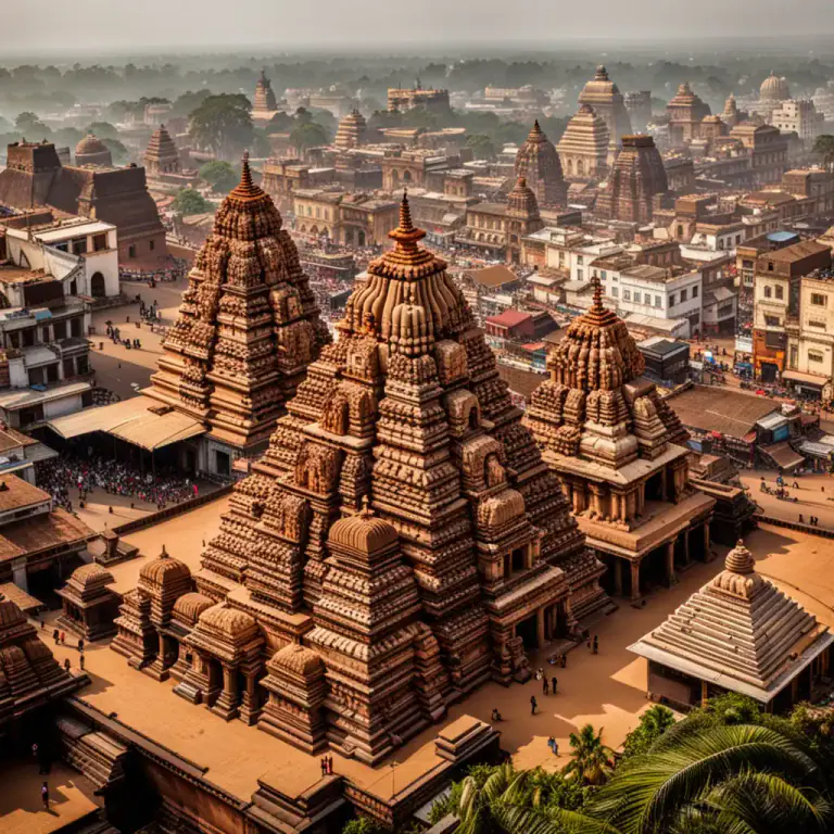 Visual representation of "puri" - A city in India known for its historic temples