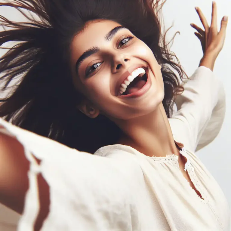 Visual representation of "bounce" - To move in an energetic and happy way