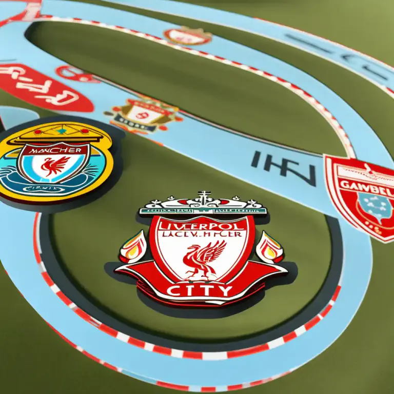 Visual representation of "a one, two, three, etc. horse race" - A competition or situation where there are only two likely winning competitors or outcomes.