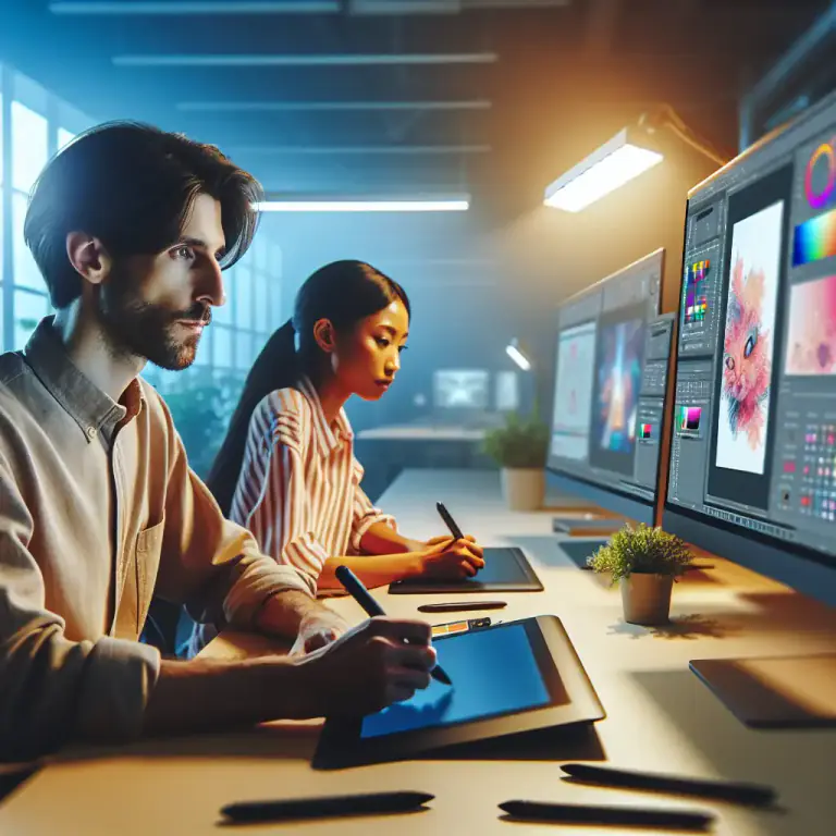 Visual representation of "workspace" - In computing, an area of the computer screen where a user can open and manipulate software applications.