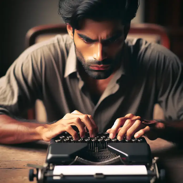 Visual representation of "type" - Write using a typewriter or keyboard