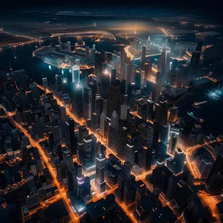 Visual representation of "scintillating" - Shining brightly with flashes of light