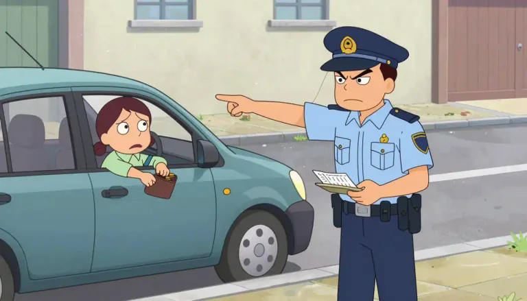 Visual representation of "penalty" - A punishment given out as a result of breaking a rule or law.