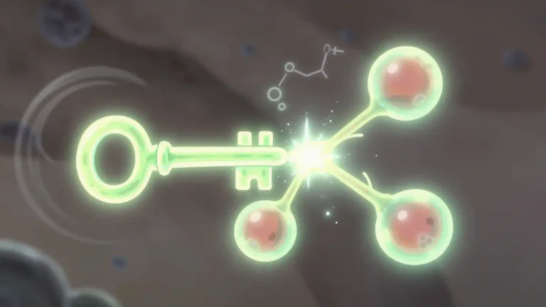 Visual representation of "enzymatic" - Describing anything that derives benefits or traits from enzyme activities or mechanisms.