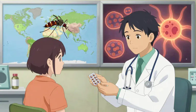 Visual representation of "hydroxychloroquine" - Hydroxychloroquine is a medication used to prevent and treat malaria and to treat autoimmune diseases.