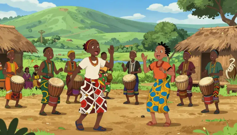 Visual representation of "burundian" - Relating to the East African nation of Burundi or its people.