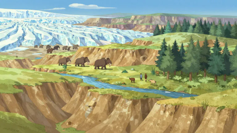 Visual representation of "quaternary" - The most recent geological period, beginning about 2.6 million years ago and continuing to the present.