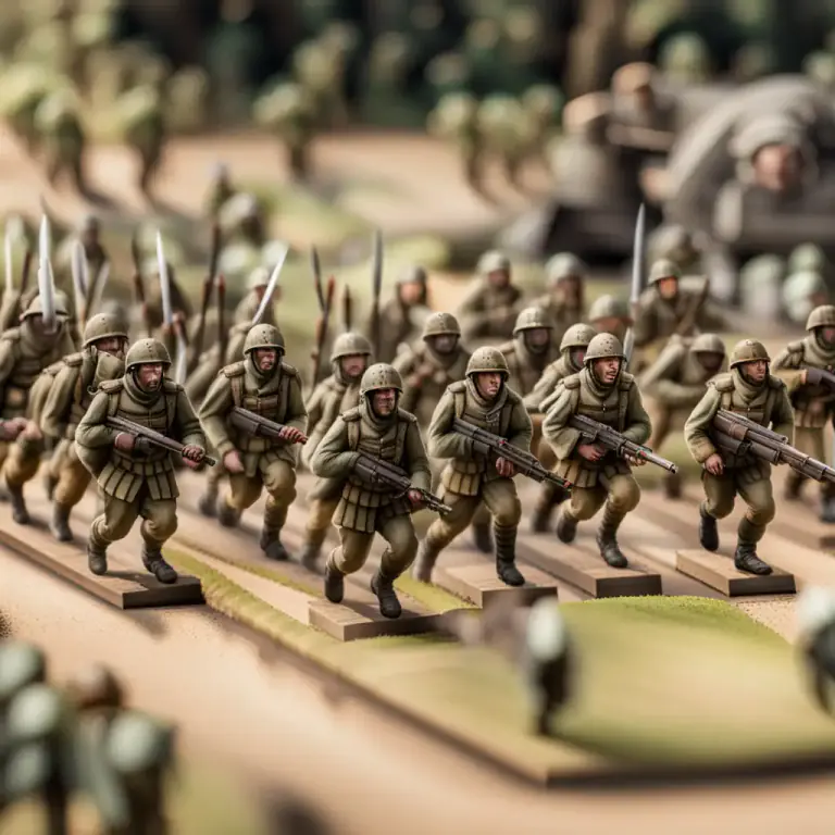 Visual representation of "breakthrough" - A military movement or advance all the way through and beyond an enemy's front-line defence