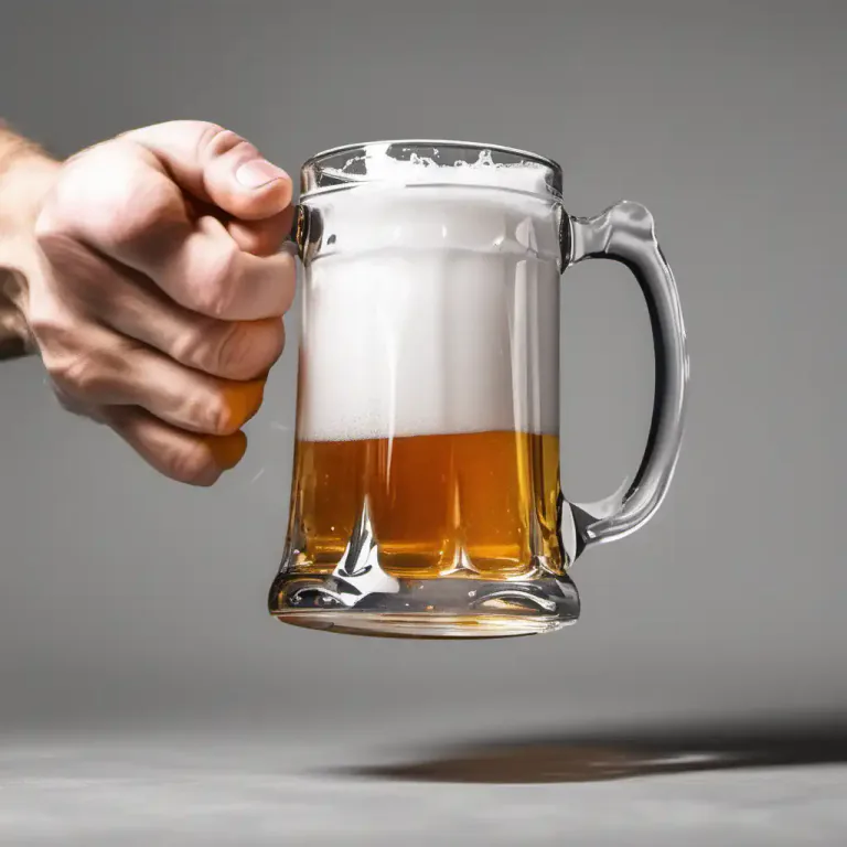 Visual representation of "in one go" - To gulp down or consume something completely at once.
