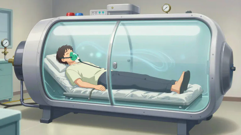 Visual representation of "hyperbaric" - Relating to or denoting an atmospheric pressure greater than the standard atmospheric pressure.