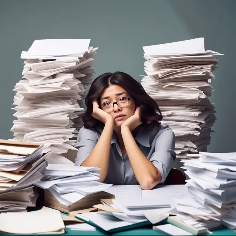 Visual representation of "be bored, frightened, pissed, stoned, etc. out of your mind" - To feel a strong or extreme emotion or state, usually negative