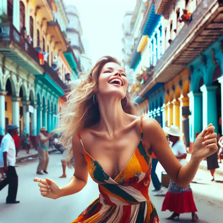 Visual representation of "mamba" - A type of dance originating from Cuba.