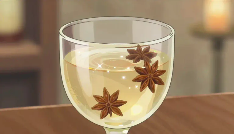 Visual representation of "sambuca" - Sambuca is a type of sweet, anise-flavored liqueur that originated in Italy, typically served as a digestif.