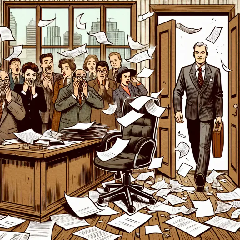 Visual representation of "upend" - To disrupt or disturb something