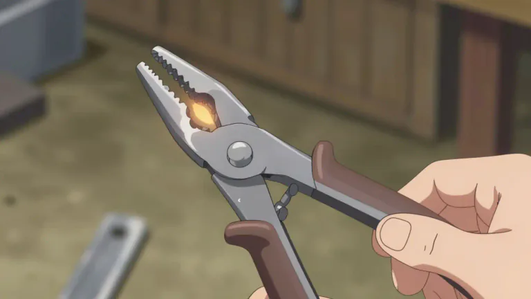 Visual representation of "pincers" - Pincers are a tool with two movable arms used for gripping or holding objects securely.