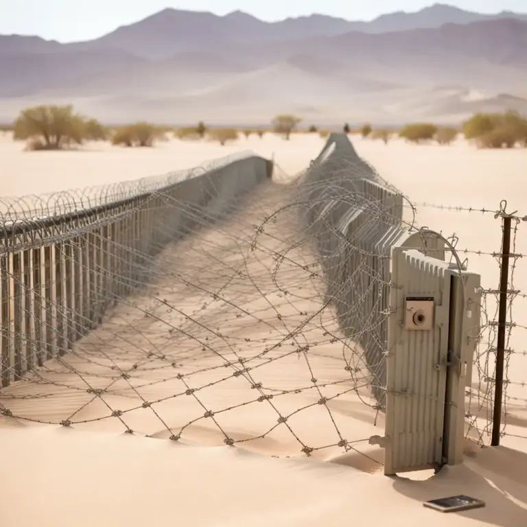 Visual representation of "concertina" - A type of barbed wire formed in large coils that can expand or contract