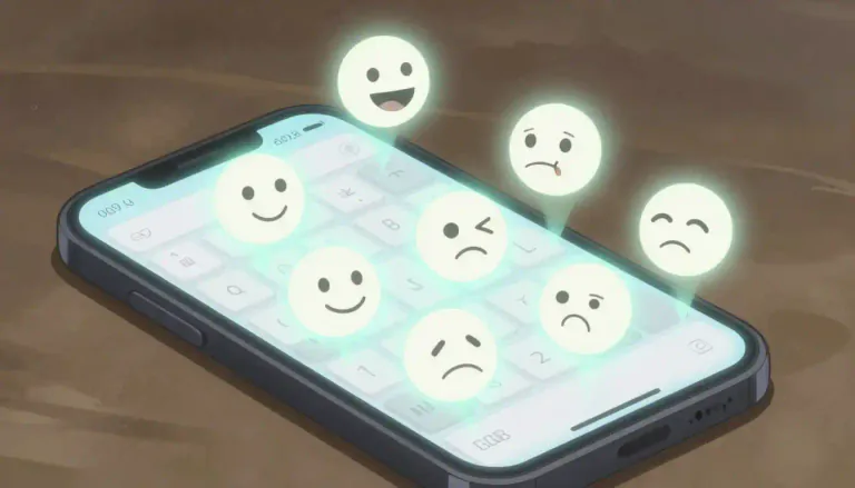 Visual representation of "emoticon" - A symbolic representation of facial expressions using combination of keyboard characters, designed to convey emotions in electronic communication.