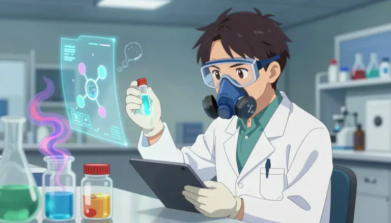 Visual representation of "toxicologist" - A scientist who specializes in the study of poisons and their effects