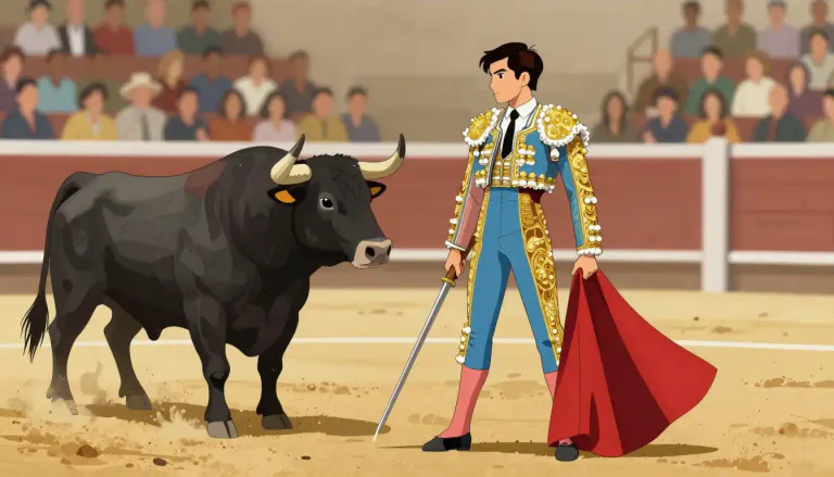Visual representation of "torero" - A torero is a bullfighter in Spain and Latin America, known for their bravery and skill in the bullring.