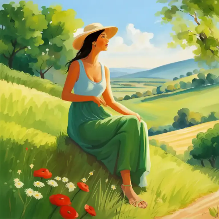 Visual representation of "wholesome" - Pleasing due to its healthy and uncomplicated nature