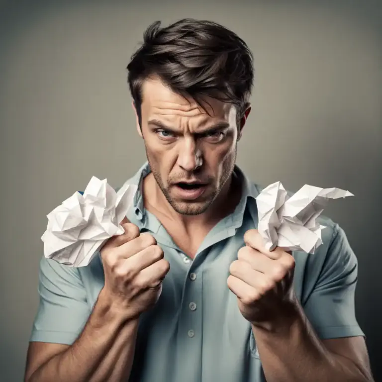 Visual representation of "boil up" - To become angry or perturbed.
