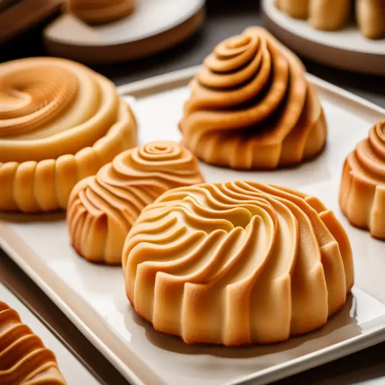 Visual representation of "fluted" - Made or decorated with patterns of rounded shapes.