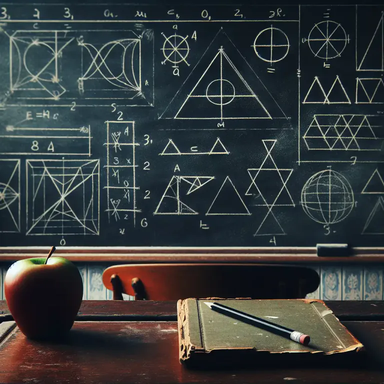 Visual representation of "do the math" - To calculate something, or to think carefully and understand something.