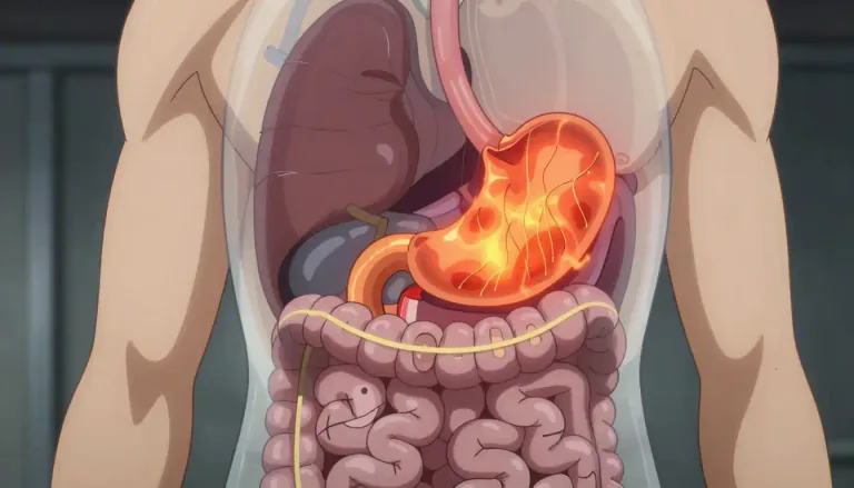 Visual representation of "pancreatitis" - Pancreatitis is a condition where the pancreas becomes inflamed, causing problems in digestion and pain.