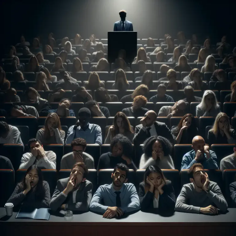 Visual representation of "deaden" - To make something less lively or enthusiastic.