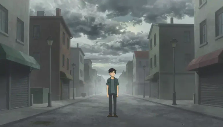 Visual representation of "bleak" - Without hope or encouragement, discouraging.