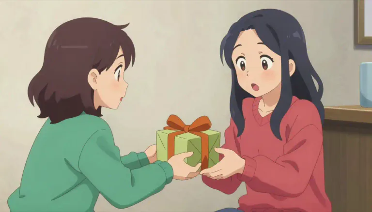 Visual representation of "gift" - Something that is given to someone without expecting anything in return
