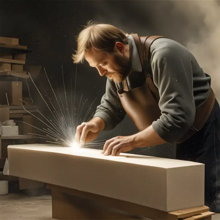 Visual representation of "whetstone" - A block of fine-grained rock (as sandstone) used for sharpening edged tools or blades.
