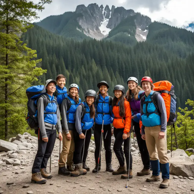 Visual representation of "outward bound" - Related to the Outward Bound organization which focuses on outdoor education and learning.