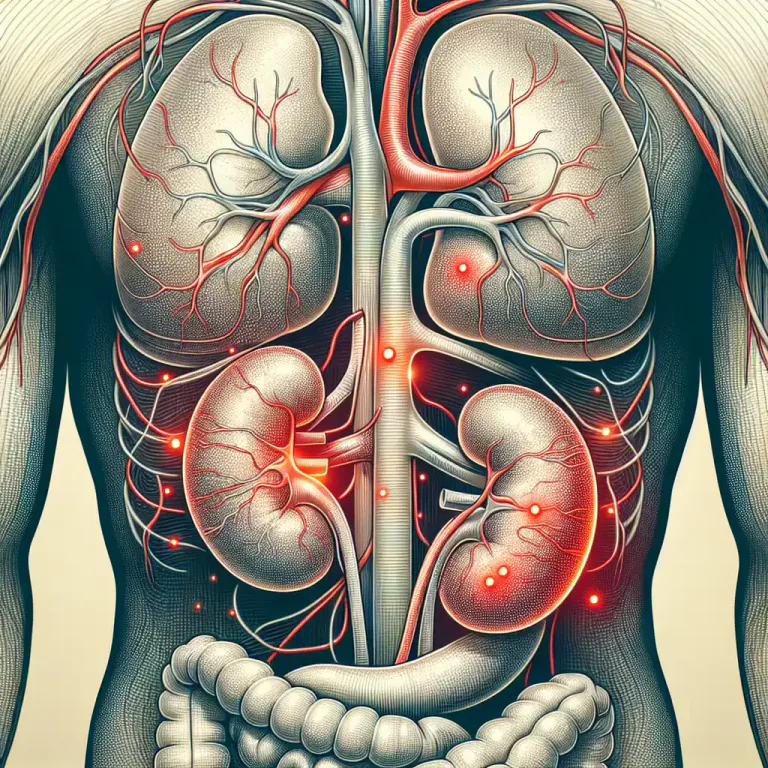 Visual representation of "interstitial" - In medicine, relating to or situated in the small, narrow spaces between tissues or parts of an organ.
