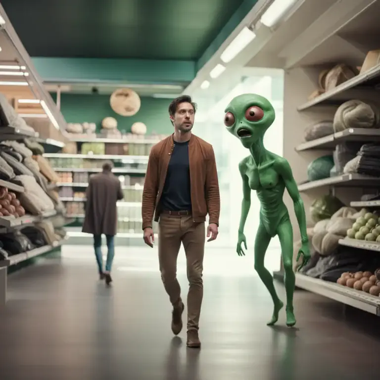 Visual representation of "encounter" - An unexpected meeting or experience