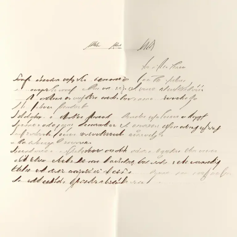 Visual representation of "italic" - A style of handwriting where the letters slant to the right