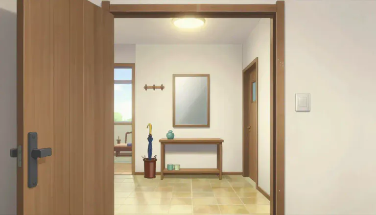 Visual representation of "foyer" - The entrance hall or area in a house, building, theater, hotel.
