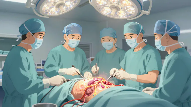 Visual representation of "unresectable" - Referring to a tumor or lesion that cannot be removed surgically.