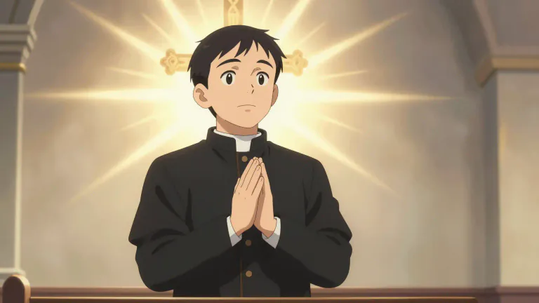 Visual representation of "jesuit" - A member of the Society of Jesus, a religious order in the Catholic Church.