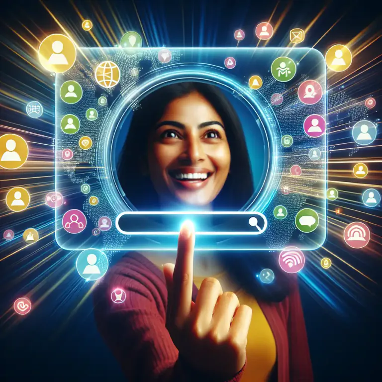 Visual representation of "discoverability" - The ease with which information in a digital environment can be found.