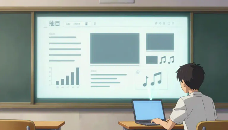 Visual representation of "powerpoint" - PowerPoint is a software application used to create visual presentations that can include text, images, videos, and sound.
