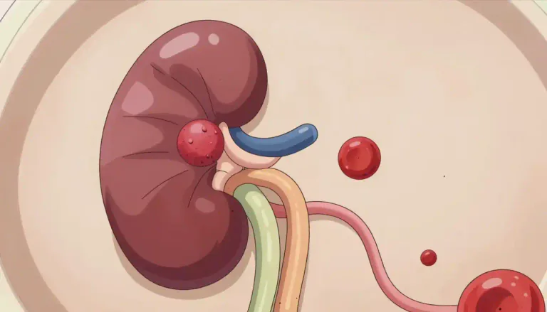 Visual representation of "nephron" - A nephron is the basic structural and functional unit of the kidney, consisting of a glomerulus and renal tubule, which helps in the filtration of blood and formation of urine.