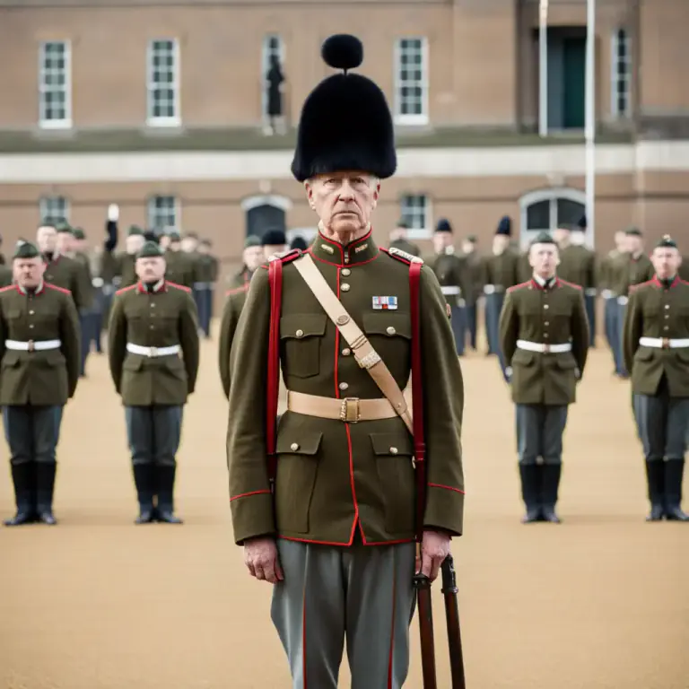 Visual representation of "regimental" - Of, relating to, or characteristic of a regiment