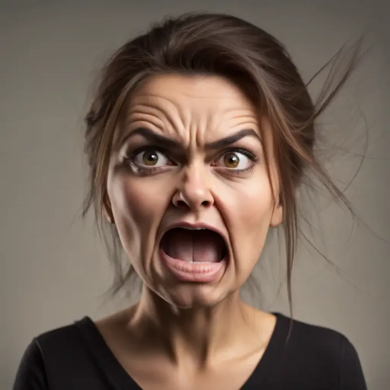 Visual representation of "give somebody a dirty look" - To look at someone in a way that shows you are angry or annoyed