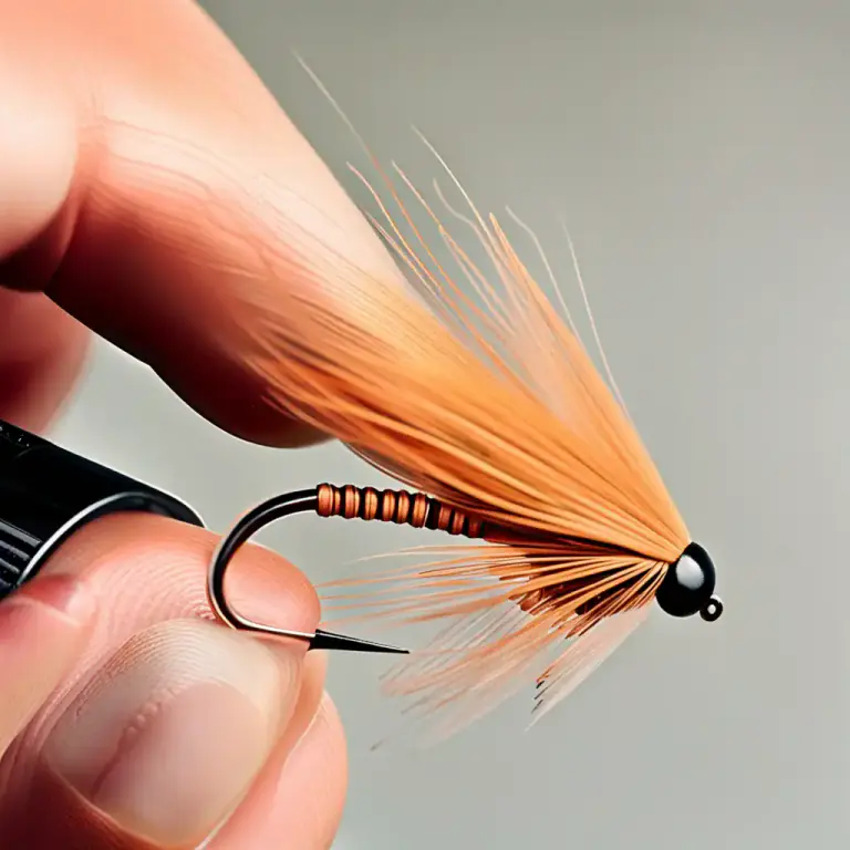 Visual representation of "dun" - A type of fly used for fishing.