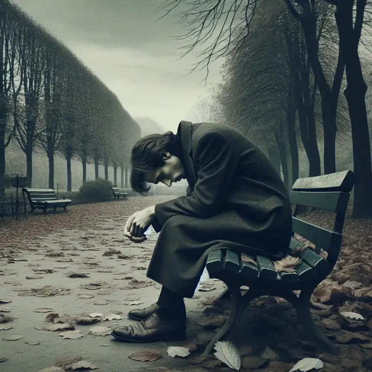 Visual representation of "come to grief" - To meet with disaster or failure